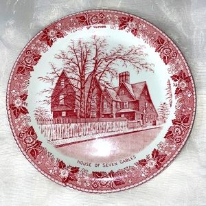 House of the seven gables decorative plate